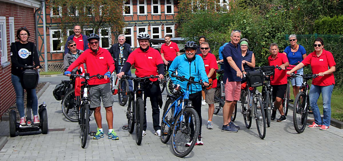 SPD Langelsheim und Lutter auf Radtour