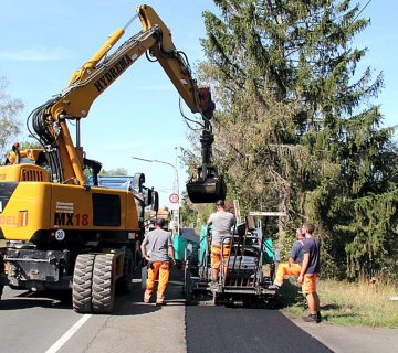Radweg an der B 241 in Vienenburg wird saniert