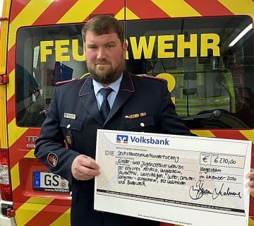 Jugendfeuerwehren erhalten Spende