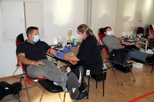 Blutspenden im DRK Zentrum